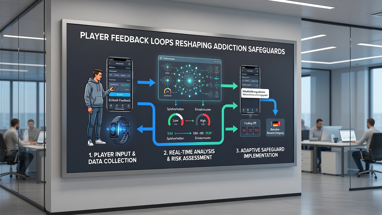 Darstellung von Datenanalyse und Anpassung von Schutzmechanismen durch Spielerfeedback in Sportwetten-Apps
